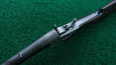 REMINGTON NIMSCHKE ENGRAVED 12 GAUGE SINGLE SHOT ROLLING BLOCK #1 - Image 4 of 22