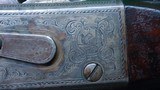 VERY RARE FACTORY ENGRAVED WHITNEY STYLE ROLLING BLOCK RIFLE - 9 of 25