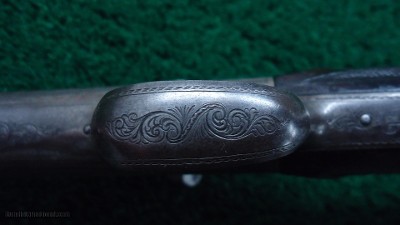 VERY RARE FACTORY ENGRAVED WHITNEY STYLE ROLLING BLOCK RIFLE - Image 17 of 25