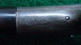 VERY RARE FACTORY ENGRAVED WHITNEY STYLE ROLLING BLOCK RIFLE - 15 of 25