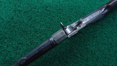 VERY RARE FACTORY ENGRAVED WHITNEY STYLE ROLLING BLOCK RIFLE - Image 4 of 25