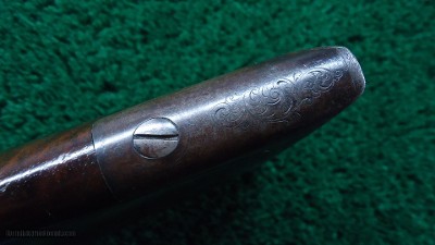 VERY RARE FACTORY ENGRAVED WHITNEY STYLE ROLLING BLOCK RIFLE - Image 22 of 25