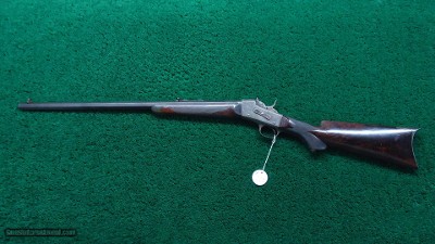 VERY RARE FACTORY ENGRAVED WHITNEY STYLE ROLLING BLOCK RIFLE - Image 24 of 25