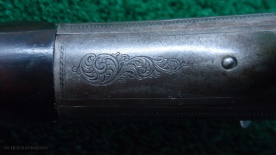 VERY RARE FACTORY ENGRAVED WHITNEY STYLE ROLLING BLOCK RIFLE - Image 15 of 25
