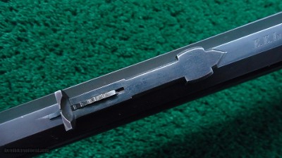 VERY RARE FACTORY ENGRAVED WHITNEY STYLE ROLLING BLOCK RIFLE - Image 16 of 25