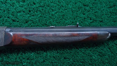 VERY RARE FACTORY ENGRAVED WHITNEY STYLE ROLLING BLOCK RIFLE - Image 5 of 25