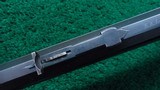 VERY RARE FACTORY ENGRAVED WHITNEY STYLE ROLLING BLOCK RIFLE - 16 of 25