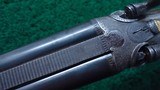 *Sale Pending* - DOUBLE BARREL HAMMER RIFLE BY H. SCHERPING OF HANOVER MADE FOR THE QUEEN OF SWEDEN - 15 of 25