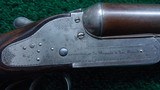 VERY RARE 16 GAUGE DOUBLE RIFLE MADE BY SCHWARTZ BROTHERS IN GERMANY - 9 of 23