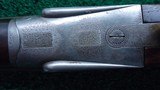VERY RARE 16 GAUGE DOUBLE RIFLE MADE BY SCHWARTZ BROTHERS IN GERMANY - 8 of 23