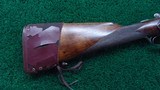 VERY RARE 16 GAUGE DOUBLE RIFLE MADE BY SCHWARTZ BROTHERS IN GERMANY - 18 of 23