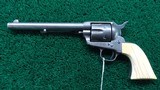 **Sale Pending** ANTIQUE COLT BLACK POWDER 7-1/2 INCH REVOLVER IN 44-40 - 2 of 15