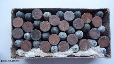A BOX OF 44 RIMFIRE SHORT UMC CARTRIDGES - Image 7 of 8