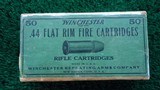 FANTASTIC BOX OF HENRY CARTRIDGES BY WINCHESTER - 1 of 11