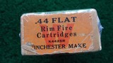 *Sale Pending* - NICE BOX OF HENRY 44 FLAT CARTRIDGES BY WINCHESTER - 5 of 9