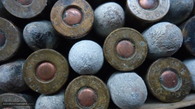 VERY RARE BOX OF WINCHESTER BRAND 44 BULL DOG CARTRIDGES - Image 4 of 10