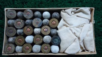 VERY RARE BOX OF WINCHESTER BRAND 44 BULL DOG CARTRIDGES - Image 2 of 10