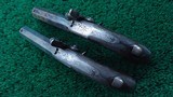 **Sale Pending** CASED PAIR OF PEACOCK LONDON MARKED PERCUSSION PISTOLS - 5 of 23