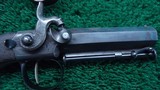 **Sale Pending** CASED PAIR OF PEACOCK LONDON MARKED PERCUSSION PISTOLS - 7 of 23