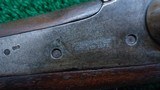 *Sale Pending* - HEAVY BARREL SHARPS CONVERSION RIFLE - 8 of 22