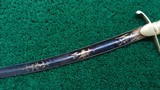 MOUNTED INFANTRY OFFICER'S SABER W/O SCABBARD - 7 of 15