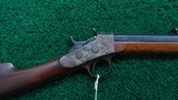 REMINGTON NO. 2 ROLLING BLOCK RIFLE IN 38 RF - 1 of 19