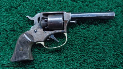 SCARCE CASED REMINGTON RIDER PERCUSSION REVOLVER IN 31 CALIBER