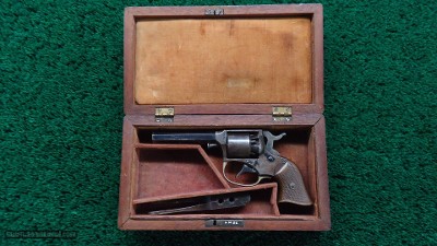 SCARCE CASED REMINGTON RIDER PERCUSSION REVOLVER IN 31 CALIBER - Image 10 of 12