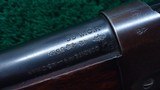 INTERESTING WINCHESTER MODEL 1895 RIFLE IN 35 WCF - 6 of 21