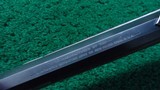 *Sale Pending*WINCHESTER MODEL 1886 DELUXE SPECIAL ORDER INSCRIBED RIFLE IN CALIBER 45-70 - 11 of 19