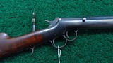 **Sale Pending** FRANK WESSON 2-TRIGGER SINGLE SHOT SPORTING RIFLE IN CALIBER 44 RF - 1 of 17
