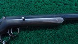 **Sale Pending** FRANK WESSON 2-TRIGGER SINGLE SHOT SPORTING RIFLE IN CALIBER 44 RF - 5 of 17