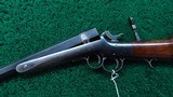 **Sale Pending** FRANK WESSON 2-TRIGGER SINGLE SHOT SPORTING RIFLE IN CALIBER 44 RF - 11 of 17