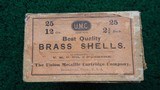 *Sale Pending* - VINTAGE UMC 12 GAUGE BEST QUALITY BRASS SHELLS EMPTY 2 PIECE AMMO BOX - 3 of 7