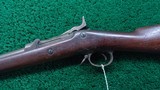 *Sale Pending* - SPRINGFIELD 1873 TRAPDOOR RIFLE CUT TO CARBINE SPECS - 2 of 22