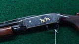 *Sale Pending* - CUSTOM ENGRAVED WINCHESTER PIGEON GRADE MODEL 12 TRAP GUN - 2 of 21