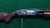*Sale Pending* - CUSTOM ENGRAVED WINCHESTER PIGEON GRADE MODEL 12 TRAP GUN - 1 of 21