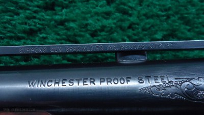ENGRAVED WINCHESTER MODEL 12 DELUXE TRAP SHOTGUN - Image 6 of 19