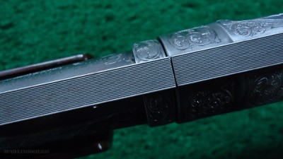 ENGRAVED WINCHESTER MODEL 12 DELUXE TRAP SHOTGUN - Image 12 of 19