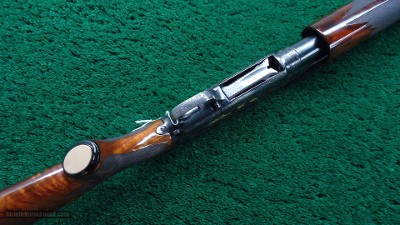ENGRAVED WINCHESTER MODEL 12 DELUXE TRAP SHOTGUN - Image 3 of 19