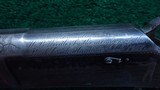 VERY FINE FACTORY ENGRAVED WINCHESTER MODEL 97 BLACK DIAMOND PIGEON GUN 12 GAUGE - 13 of 20