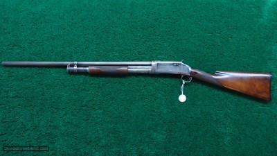 VERY FINE FACTORY ENGRAVED WINCHESTER MODEL 97 BLACK DIAMOND PIGEON GUN 12 GAUGE - Image 19 of 20