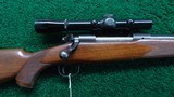 WINCHESTER PRE 64 MODEL 70 SUPER GRADE RIFLE IN 300 H&H - 1 of 21