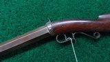 *Sale Pending* - VERY NICE NEW YORK HEAVY BENCH REST PERCUSSION TARGET RIFLE BY G H FERRISS - 2 of 21