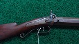 *Sale Pending* - VERY NICE NEW YORK HEAVY BENCH REST PERCUSSION TARGET RIFLE BY G H FERRISS - 1 of 21