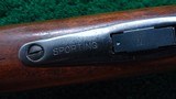 WINCHESTER MODEL 75 SPORTER BOLT ACTION RIFLE IN 22 LR - 9 of 19