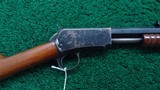 WINCHESTER MODEL 90 SLIDE ACTION RIFLE IN 22 SHORT - 1 of 18