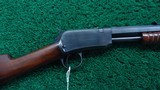 NICELY RESTORED WINCHESTER MODEL 90 SLIDE ACTION RIFLE IN 22 WRF - 1 of 19