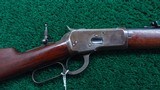 WINCHESTER 1892 LEVER ACTION RIFLE IN CALIBER 38 WCF - 1 of 19
