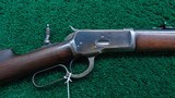WINCHESTER MODEL 1892 RIFLE IN 38 WCF